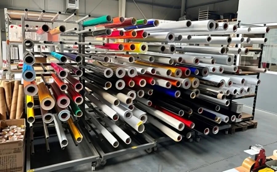 Druk na folii samoprzylepnej Wrocław – najlepsze technologie i ceny