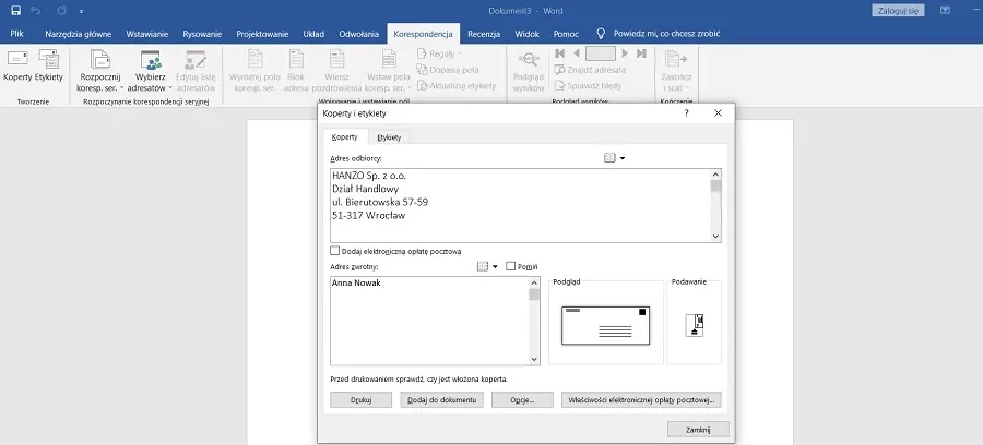 Jak drukować koperty na drukarce Brother bez problemów i smudzenia